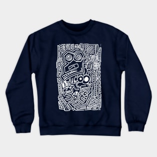 Faces Crewneck Sweatshirt